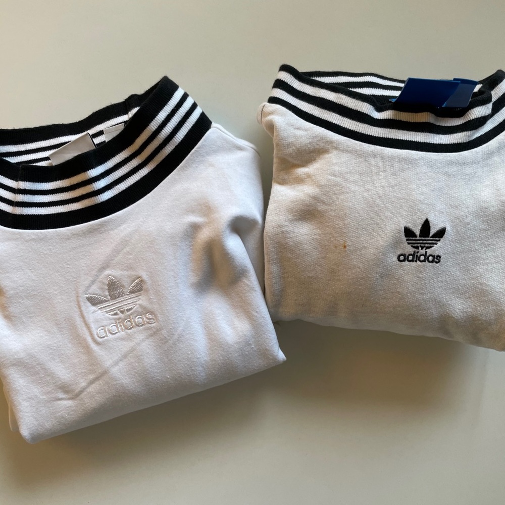 Adidas short sleeve + long sleeve